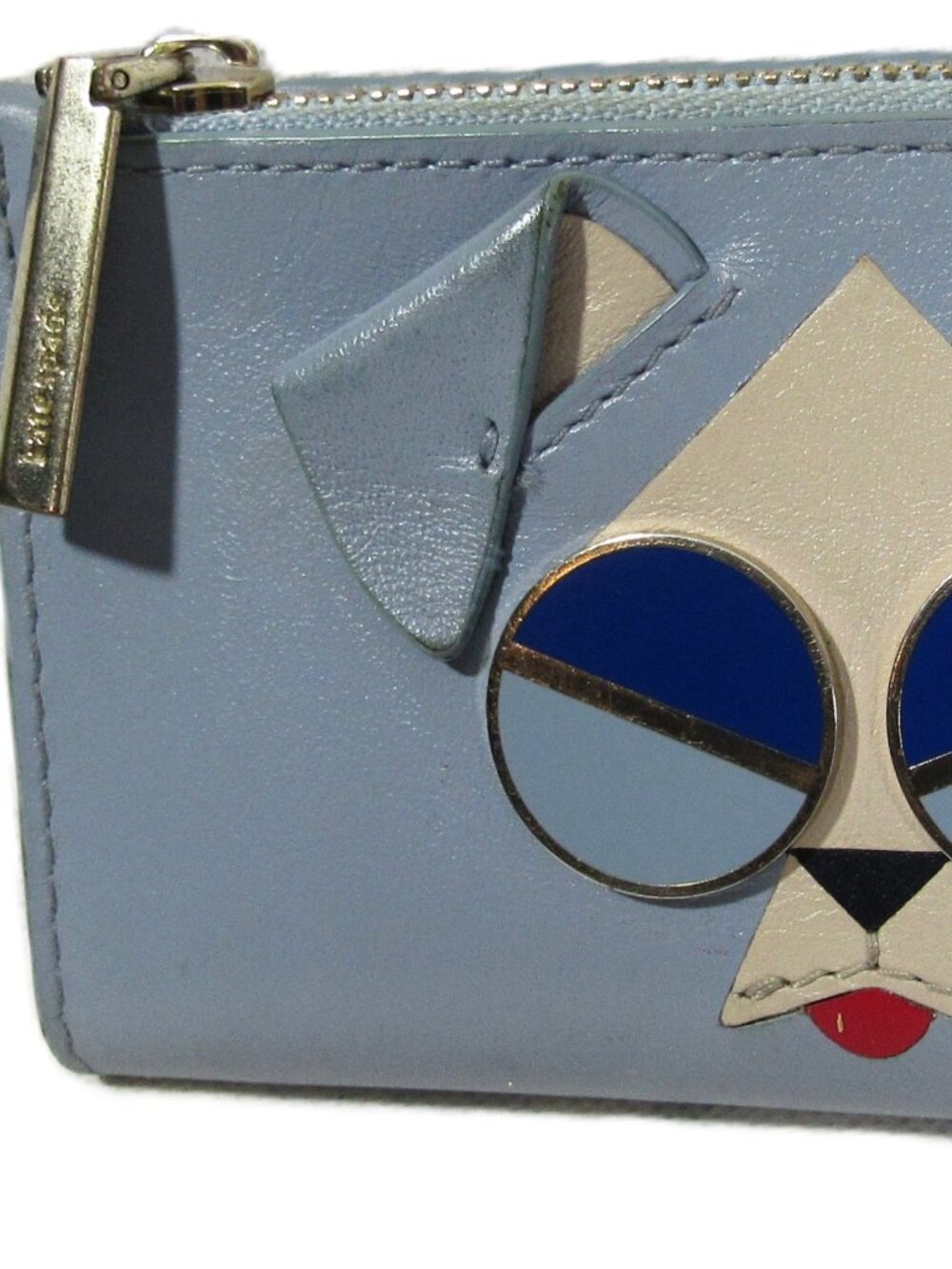KATE SPADE PUPPY WALLET LOTS OF STORAGE SMALL BUT MIGHTY AND SUPER CUTE - Picture 7 of 8